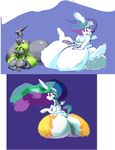  big_breasts big_butt breasts butt changeling crying duo equine female friendship_is_magic horn horse huge_breasts inflation mammal my_little_pony overweight pointblankfluffpistol pony princess_celestia_(mlp) queen_chrysalis_(mlp) solo teats thick_thighs thighs weight_gain wide wide_hips winged_unicorn wings 