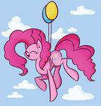  cloud cutie_mark equine eyes_closed faikie female feral friendship_is_magic hair horse mammal my_little_pony pink_hair pinkie_pie_(mlp) pony sky smile solo 