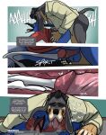 2025 age_difference anal anal_orgasm anal_penetration anthro anthro_on_anthro anthro_on_bottom anthro_on_top anthro_penetrated anthro_penetrating anthro_penetrating_anthro avian balls bareback beak big_dom_small_sub big_penis bird bloodhound blue_jay bodily_fluids border bottomless bottomless_anthro bottomless_male breath canid canine canis clothed clothing comic corvid cum cum_in_ass cum_inside cumshot desk domestic_dog dominant drooling duo ejaculation english_text erection eyebrows eyes_closed ezekiel_turner feathers from_behind_position fur furniture genital_fluids genitals glans hair hands-free hi_res humanoid_genitalia humanoid_penis hunting_dog inside internal jay_(bird) long_sleeves looking_pleasured male male/male male_on_bottom male_on_top male_penetrated male_penetrating male_penetrating_male mammal mature_anthro mature_male multiple_scenes new_world_jay non-mammal_balls older_dom_younger_sub on_bottom on_desk on_top onomatopoeia open_clothing open_mouth open_shirt open_smile open_topwear orgasm oscine panting passerine penetration penile penile_penetration penis penis_in_ass rodney_(snoopjay2) saliva scent_hound sex shirt size_difference smaller_penetrated smile snoopjay2 sound_effects student sweat table teacher teacher_and_student text text_box throbbing throbbing_penis thrusting tongue tongue_out topwear tuft white_border younger_penetrated