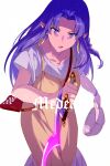  1girl blue_eyes blue_hair braid breasts character_name dagger dress earrings echo_(circa) fate/grand_order fate_(series) hoop_earrings jewelry knife long_hair looking_at_viewer medea_(caster)_(fate) medea_(fate) medea_(over_the_same_sky)_(fate) medium_breasts open_mouth parted_bangs pointy_ears rule_breaker_(fate) shirt short_sleeves side_braid sidelocks solo weapon white_shirt yellow_dress 