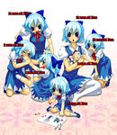  age_comparison baby child_drawing cirno engrish multiple_girls multiple_persona ranguage time_paradox tmc touhou younger 