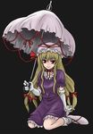  bangs elbow_gloves gloves solo tori_rui touhou yakumo_yukari 