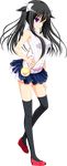  3rd_eye gensou_no_idea heterochromia re:non shinomori_rinon thighhighs transparent_png 