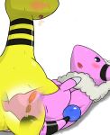  absurd_res ampharos anal anal_penetration blush cum cum_in_ass cum_inside erection feral flaaffy hi_res lying male male/male missionary_position nintendo on_back open_mouth penetration pok&eacute;mon pok&eacute;mon_(species) saliva sex simple_background tears tongue translucent_body video_games white_background カワチー 
