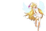  blonde_hair panties panty_&amp;_stocking_with_garterbelt panty_(character) shirabi_(life-is-free) underwear white wings 