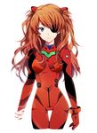  arms_at_sides bad_id bad_pixiv_id bangs blue_eyes bodysuit bracer breasts closed_mouth cowboy_shot dissolving evangelion:_3.0_you_can_(not)_redo expressionless eyepatch gloves hair_over_one_eye headgear jj_(ksn2928) long_hair looking_at_viewer neon_genesis_evangelion number orange_hair pilot_suit plugsuit rebuild_of_evangelion shikinami_asuka_langley simple_background skinny small_breasts solo souryuu_asuka_langley standing tape thigh_gap turtleneck two_side_up wavy_hair white_background 