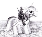  bigger_version_at_the_source equine female feral friendship_is_magic gas_mask horse human male mammal military monochrome mount my_little_pony pegasus pony rainbow_dash_(mlp) uhlan uniform wings world_war_one 