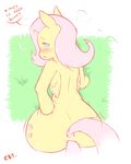  all_fours anal anal_penetration atthefrozenhorizon blush butt cold-blooded-twilight cutie_mark doggystyle english_text equine female feral fluttershy_(mlp) friendship_is_magic from_behind fur green_eyes hair horse looking_at_viewer looking_back male mammal my_little_pony pegasus penetration pink_hair pony sex straight text wings yellow_fur 