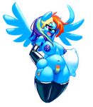  anokorok anthro areola big_breasts breasts cutie_mark equine erect_nipples eyewear female friendship_is_magic hair horse multi-colored_hair my_little_pony navel nipple_piercing nipples nude pegasus piercing pillow pink_eyes pony pubes pussy rainbow_dash_(mlp) rainbow_hair sunglasses wings 