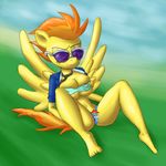  anthrofied equine female friendship_is_magic horse lightning_dust_(mlp) mammal micro my_little_pony noctulov noctulov_clothing pegasus pony rainbow_dash_(mlp) spitfire_(mlp) wings wonderbolts_(mlp) 