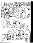  age_difference black_and_white blush canine chubby comic cum first_time fox japanese_text male mammal miles_prower monochrome penis rotor rotor_the_walrus sega size_difference sonic_(series) text translation_request unknown_artist walrus 