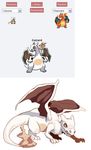  angry artist_request charizard cubone fak&#233;mon fire fusion nintendo pok&#233;mon pokemon pokemon_(game) pokemon_fusion skull skull_mask teeth video_games wings 