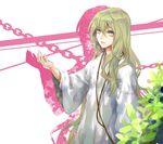  enkidu_(fate/strange_fake) fate/strange_fake fate_(series) green_eyes green_hair jenny7437435 long_hair robe 