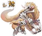  arcanine artist_request cubone fusion growlithe marowak pokemon pokemon_(game) 