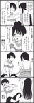  /\/\/\ 1boy 1girl 4koma bad_id bad_pixiv_id blush check_translation comic covering_one_eye dress dress_lift eye_contact greyscale hetero iijima_kana long_hair looking_at_another looking_away monochrome panties sitting sweat thighhighs translated translation_request tsurezure_children uchimura_chiaki underwear undressing wakabayashi_toshiya 