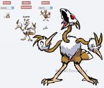  artist_request cubone dodrio fusion nintendo pokemon pokemon_(game) 