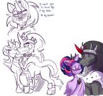  blush duo equine female feral friendship_is_magic hair horn horse kayla-na king_sombra_(mlp) love male my_little_pony pony romantic text twilight_sparkle_(mlp) unicorn winged_unicorn wings 