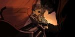  1girl bad_id bad_pixiv_id black_eyes blonde_hair ganondorf gerudo gloves instrument kuruuya long_hair piano pointy_ears princess_zelda sepia the_legend_of_zelda the_legend_of_zelda:_the_wind_waker tiara toon_zelda 