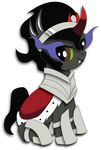  cape child equine eye fangs feral friendship_is_magic grin hair horn horse king_sombra_(mlp) male mammal mist my_little_pony pony unicorn young 