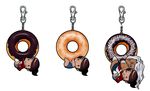  &gt;_&lt; :&lt; asahina_aoi bandages black_eyes brown_hair chibi closed_eyes danganronpa danganronpa_1 dark_skin doughnut food hair_ornament hairclip hug hug_from_behind jacket keyring kneehighs long_hair multiple_girls muscle one-piece_swimsuit oogami_sakura open_mouth ponytail scar school_swimsuit school_uniform serafuku short_shorts shorts skirt smile swimsuit track_jacket watarizora_tsubamemaru white_hair 