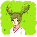  free! green_eyes green_hair male_focus oka_(540777143) smile tachibana_makoto 