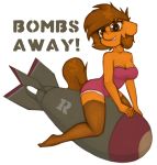  anthro bomb equine explosives fan_character female horse mammal marsminer my_little_pony pinup pony pose solo venus_spring 