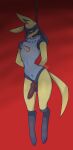 absurd_res bodily_fluids death death_erection digitigrade erection generation_4_pokemon genitals guronolock hands_behind_back hanged hi_res knot lucario male nintendo noose penis pokemon pokemon_(species) saliva shiny_pokemon snuff solo tears tuft