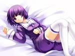  purple_hair sound_horizon tagme thigh-highs violet_eyes 