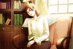  angel_wings bad_id bad_pixiv_id book haibane_renmei halo nemu sitting sleeping sleeping_upright solo tekkotsu_(tekkotz) window wings 