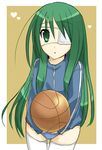  amagu bad_id bad_pixiv_id basketball gym_uniform hoshino_yachiho noberuge solo thighhighs 