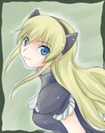  akudama_geku animal_ears blonde_hair blue_eyes cat_ears druaga_no_tou fatina lowres solo 