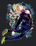  bad_id bad_pixiv_id blonde_hair blue_eyes bug flower giorno_giovanna ing0123 insect jojo_no_kimyou_na_bouken ladybug male_focus plant solo vines 
