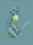  breasts extra_eyes kaijuu legendary_pictures no_nipple no_nipples pacific_rim raiju raiju_(pacific_rim) simple_background tail 