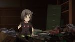 1girl animated animated_gif black_hair child hentai_ouji_to_warawanai_neko. loli lowres solo tsutsukakushi_tsukiko 