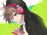  dangan-ronpa headphones male maon_(hikouya) naegi_makoto 