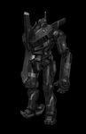  mecha monochrome no_humans official_art pacific_rim production_art realistic romeo_blue science_fiction solo 