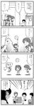  caesar_(girls_und_panzer) comic girls_und_panzer greyscale gym_uniform hairband highres isobe_noriko kawanishi_shinobu kawashima_momo kondou_taeko long_hair monochrome multiple_girls nishizumi_miho ooarai_school_uniform sasaki_akebi school_uniform short_hair sleeveless sportswear translation_request volleyball volleyball_uniform yukinoji 