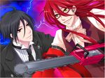  00s chainsaw grell_sutcliff grin kuroshitsuji sebastian_michaelis smile source_request 