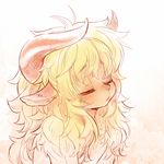  animal_ears bad_id bad_pixiv_id closed_eyes furry horns long_hair mizuki_kotora original solo 