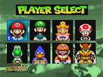  3d 90s bowser kamek lowres luigi mario mario_(series) mario_kart mario_kart_64 princess_peach super_mario_bros. toad toad_(mario) wario yoshi 