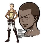  1boy bald conny_springer male male_focus shingeki_no_kyojin solo 