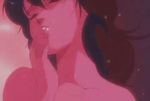  80s animated animated_gif bare_shoulders eyes_closed finger_in_mouth megazone_23 moaning nude oldschool saliva sex sweat takanaka_yui 