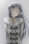  aragaki_ayase black_hair closed_eyes coat long_hair ore_no_imouto_ga_konna_ni_kawaii_wake_ga_nai roaru_(gyuren) 