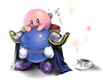  cape full_body gloves j_am kirby kirby_(series) lowres mask mask_removed meta_knight no_humans 