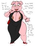 &lt;3 2023 anthro areola asking asking_viewer bangle barbell_piercing big_areola big_breasts big_nipples big_nose biped black_clothing black_dress black_eyebrows black_eyelashes black_pupils black_text blush blush_lines bodily_fluids breasts brown_areola brown_nipples clothed clothed_anthro clothed_female clothing dialogue digital_drawing_(artwork) digital_media_(artwork) domestic_pig dress ear_piercing ear_ring english_text eyebrows eyelashes female female_anthro fingers floppy_ears footwear front_view full-length_portrait fur glistening glistening_eyes green_eyes heart_after_text hi_res high_heels holding_object holding_purse huge_breasts illumination_entertainment ineffective_clothing iris jewelry lactating lips lipstick long_eyelashes looking_at_viewer makeup mammal mature_anthro mature_female motion_lines motion_outline nipple_piercing nipples open_mouth open_smile piercing pink_body pink_breasts pink_ears pink_fur pink_nose pink_tongue plantigrade portrait pupils purse question red_bangle red_clothing red_footwear red_heels red_high_heels red_jewelry red_lipstick ring_piercing rosita_(sing) seanmalikdesigns simple_background sing_(movie) smile smiling_at_viewer solo standing suid suina sus_(pig) talking_to_viewer teeth text thick_bottom_lip thick_thighs toeless_footwear tongue vein veiny_breasts white_background white_heart