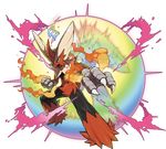  blaziken epic evolution mega_evolution_(pokemon) mega_pokemon official_art pokemon transformation 