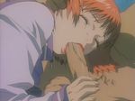  90s animated animated_gif fellatio hand_on_head huge_penis irrumatio mezzo_forte multiple_boys oral penis pink_hair rape suzuki_mikura umetsu_yasuomi uncensored 