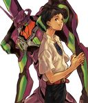  bad_id bad_pixiv_id black_hair blue_eyes eva_01 ikari_shinji jeon9018 mecha neon_genesis_evangelion school_uniform 