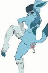 anal anal_beads anal_beads_in_ass anal_penetration anthro blue_body blue_fur canid clothing eeveelution female fur generation_4_pokemon glaceon gloves handwear hi_res humanoid leg_warmers legwear mammal nintendo nowu object_in_ass penetration pokeball pokeball_anal_beads pokeball_sex_toy pokemon pokemon_(species) sex_toy sex_toy_in_ass sex_toy_insertion solo solo_focus