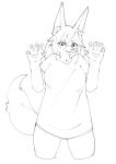 anthro canid canine canis cannie clothing domestic_dog female glass hi_res mammal paws pregnant shirt topwear uolf uolf(uolf) wolf